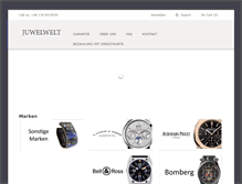 Tablet Screenshot of juwelwelt.com